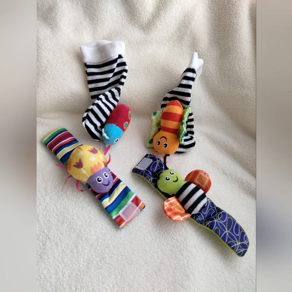 Sock & Wrist Rattles - Picture 3 of 4